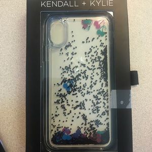 Kendall & Kylie Liquid glitter case for IPhone X